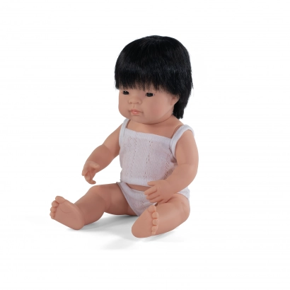 Lalka Miniland chłopczyk Azjata 38 cm